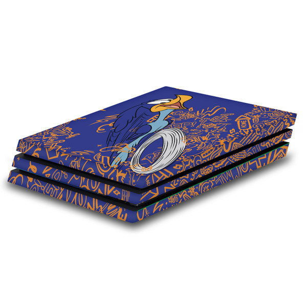 Looney Tunes Graphics and Characters Road Runner Vinyl Sticker Skin Decal Cover for Sony PS4 Pro Console