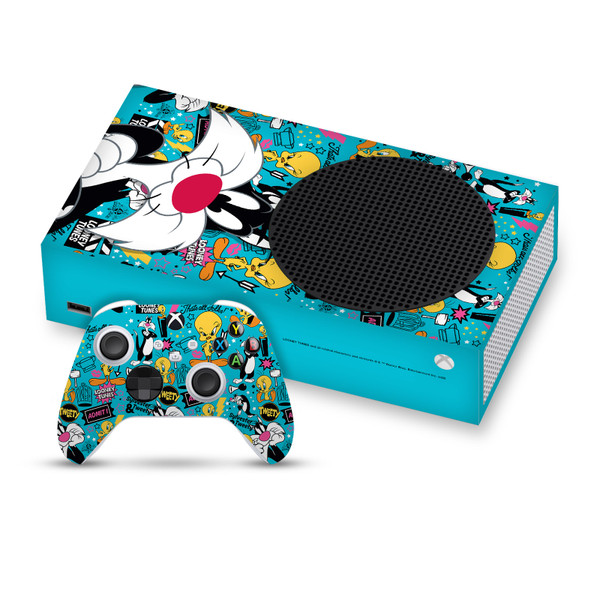 Looney Tunes Graphics and Characters Sylvester The Cat Vinyl Sticker Skin Decal Cover for Microsoft Series S Console & Controller