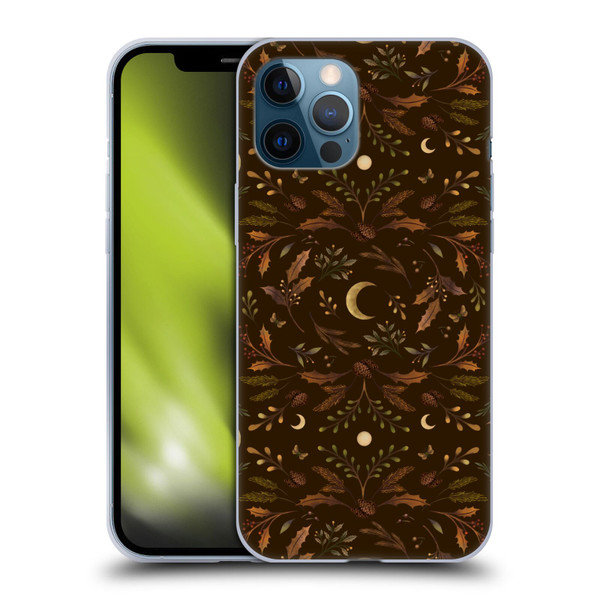 Episodic Drawing Art Winter Merry Patterns Soft Gel Case for Apple iPhone 12 Pro Max