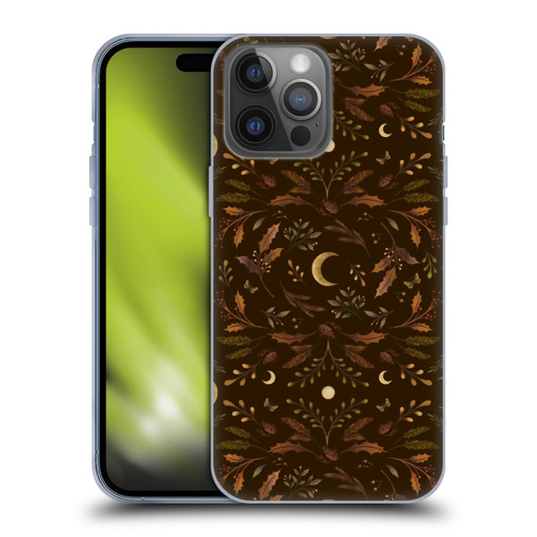 Episodic Drawing Art Winter Merry Patterns Soft Gel Case for Apple iPhone 14 Pro Max