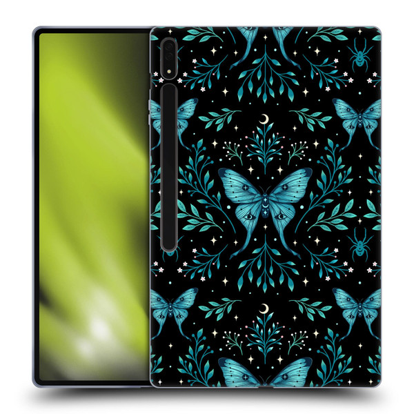 Episodic Drawing Art Butterfly Pattern Soft Gel Case for Samsung Galaxy Tab S8 Ultra