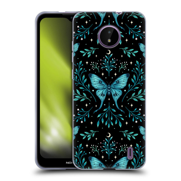 Episodic Drawing Art Butterfly Pattern Soft Gel Case for Nokia C10 / C20