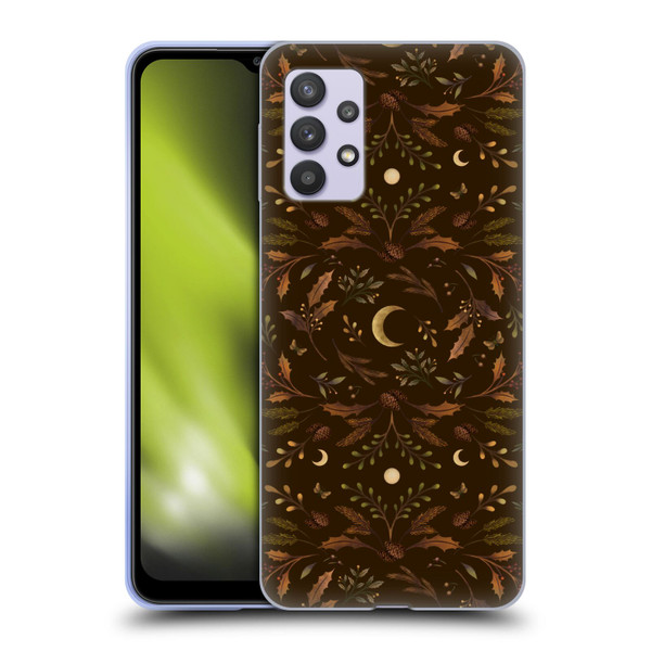 Episodic Drawing Art Winter Merry Patterns Soft Gel Case for Samsung Galaxy A32 5G / M32 5G (2021)