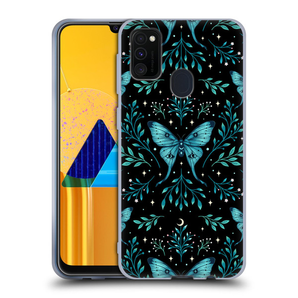 Episodic Drawing Art Butterfly Pattern Soft Gel Case for Samsung Galaxy M30s (2019)/M21 (2020)
