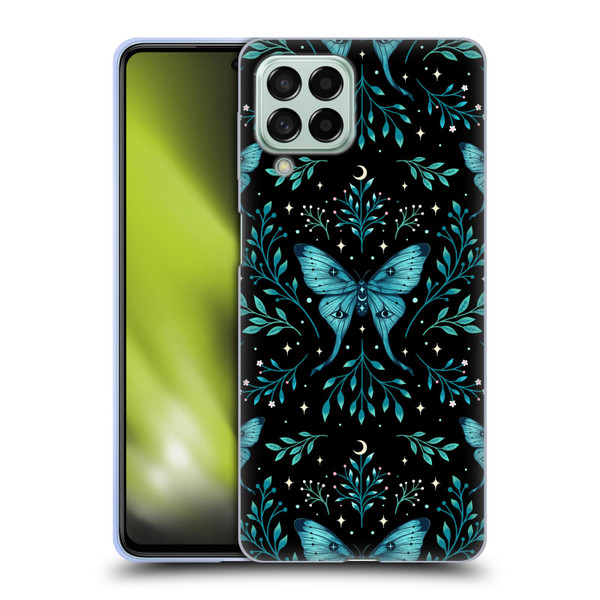 Episodic Drawing Art Butterfly Pattern Soft Gel Case for Samsung Galaxy M53 (2022)
