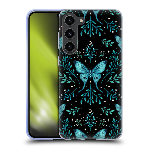 Episodic Drawing Art Butterfly Pattern Soft Gel Case for Samsung Galaxy S23+ 5G