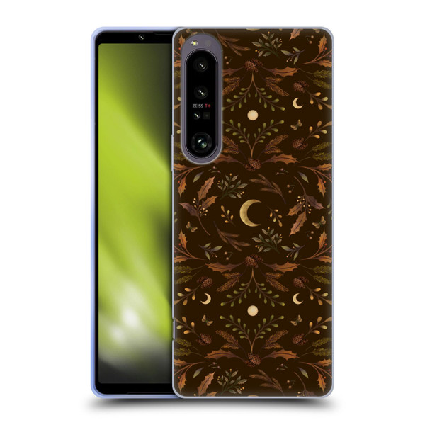 Episodic Drawing Art Winter Merry Patterns Soft Gel Case for Sony Xperia 1 IV