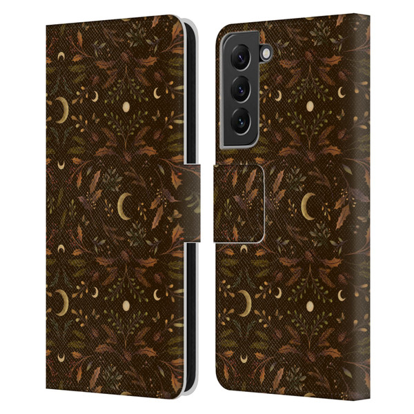 Episodic Drawing Art Winter Merry Patterns Leather Book Wallet Case Cover For Samsung Galaxy S22+ 5G