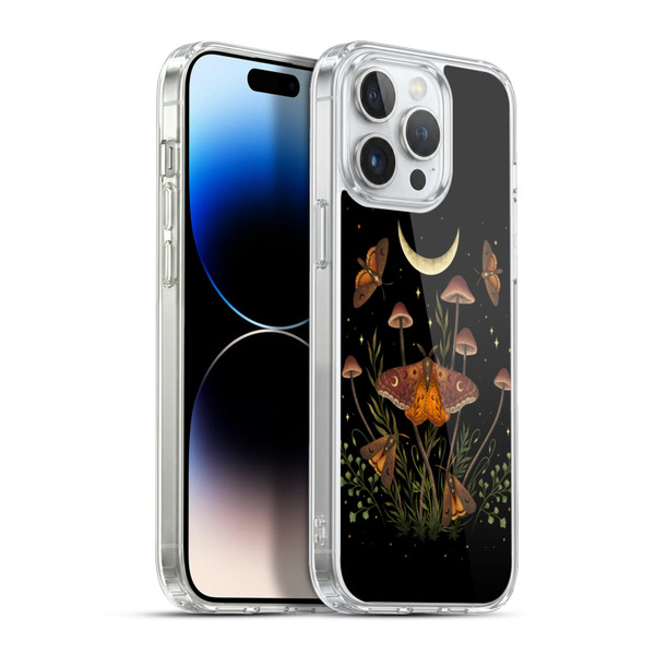 Episodic Drawing Illustration Animals Autumn Light Underwings Soft Gel Case for Apple iPhone 13 Pro Max & MagSafe