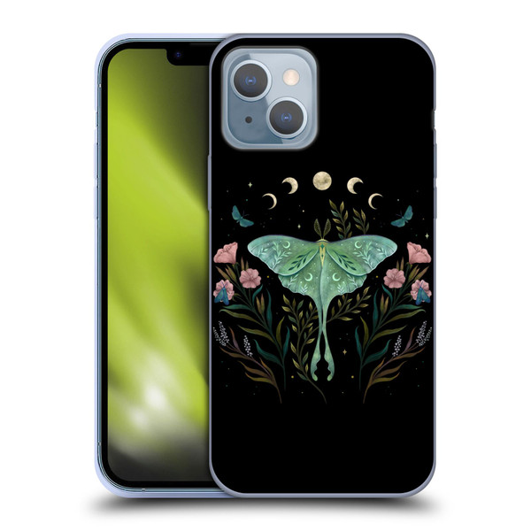 Episodic Drawing Illustration Animals Luna And Forester Soft Gel Case for Apple iPhone 14