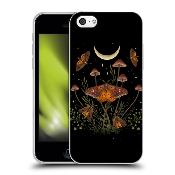 Episodic Drawing Illustration Animals Autumn Light Underwings Soft Gel Case for Apple iPhone 5c