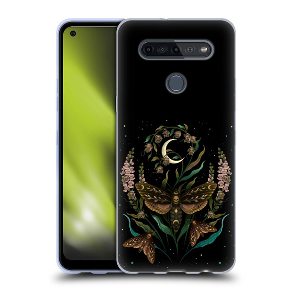 Episodic Drawing Illustration Animals Death Head Soft Gel Case for LG K51S
