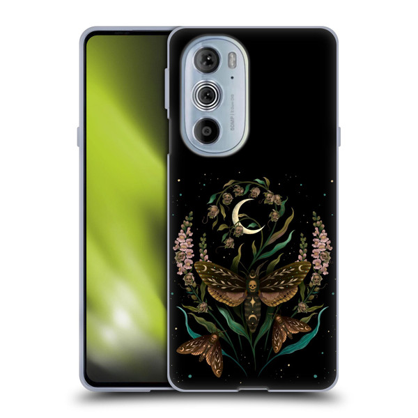 Episodic Drawing Illustration Animals Death Head Soft Gel Case for Motorola Edge X30