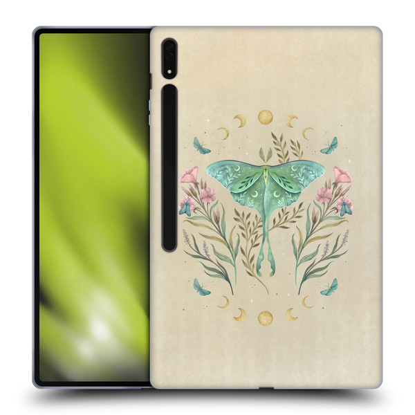 Episodic Drawing Illustration Animals Luna And Forester Vintage Soft Gel Case for Samsung Galaxy Tab S8 Ultra
