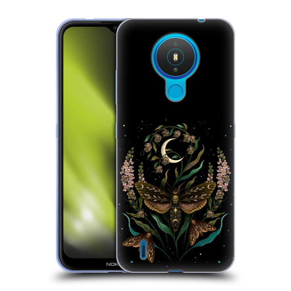 Episodic Drawing Illustration Animals Death Head Soft Gel Case for Nokia 1.4