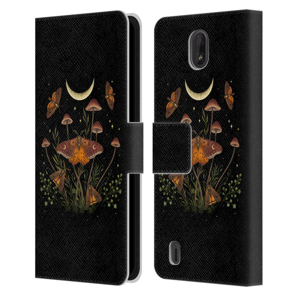 Episodic Drawing Illustration Animals Autumn Light Underwings Leather Book Wallet Case Cover For Nokia C01 Plus/C1 2nd Edition