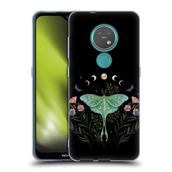 Episodic Drawing Illustration Animals Luna And Forester Soft Gel Case for Nokia 6.2 / 7.2
