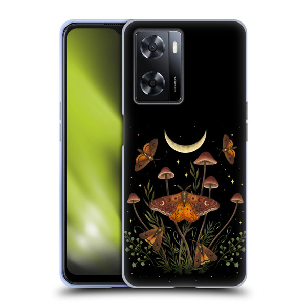 Episodic Drawing Illustration Animals Autumn Light Underwings Soft Gel Case for OPPO A57s