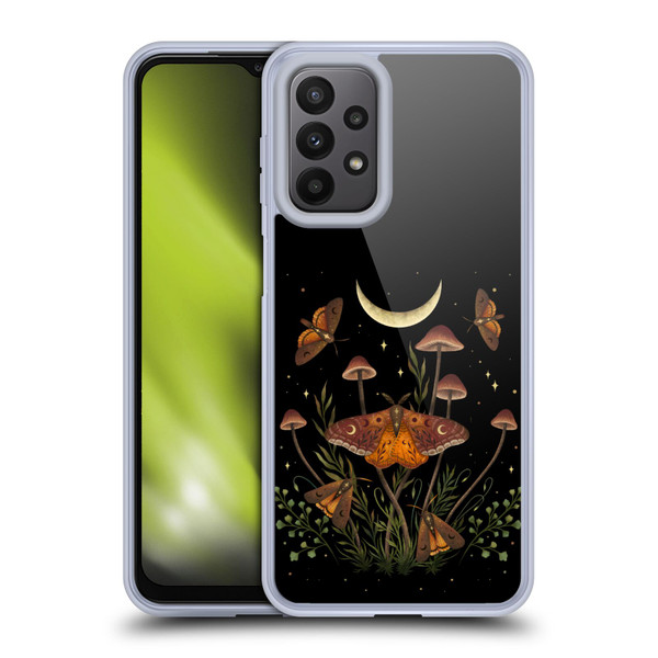 Episodic Drawing Illustration Animals Autumn Light Underwings Soft Gel Case for Samsung Galaxy A23 / 5G (2022)