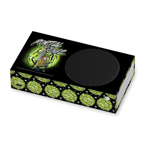 Rick And Morty Graphics Portal Boyz Vinyl Sticker Skin Decal Cover for Microsoft Xbox Series S Console