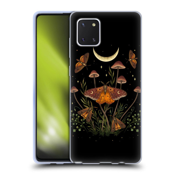 Episodic Drawing Illustration Animals Autumn Light Underwings Soft Gel Case for Samsung Galaxy Note10 Lite