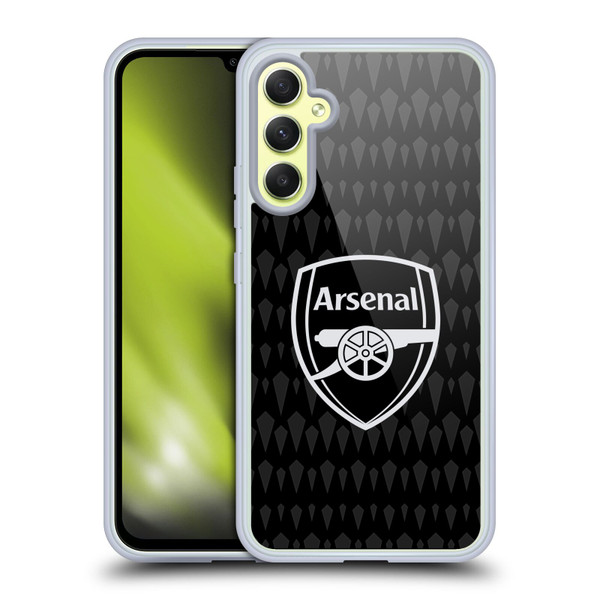 Arsenal FC 2023/24 Crest Kit Home Goalkeeper Soft Gel Case for Samsung Galaxy A34 5G