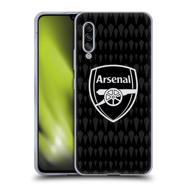 Arsenal FC 2023/24 Crest Kit Home Goalkeeper Soft Gel Case for Samsung Galaxy A90 5G (2019)