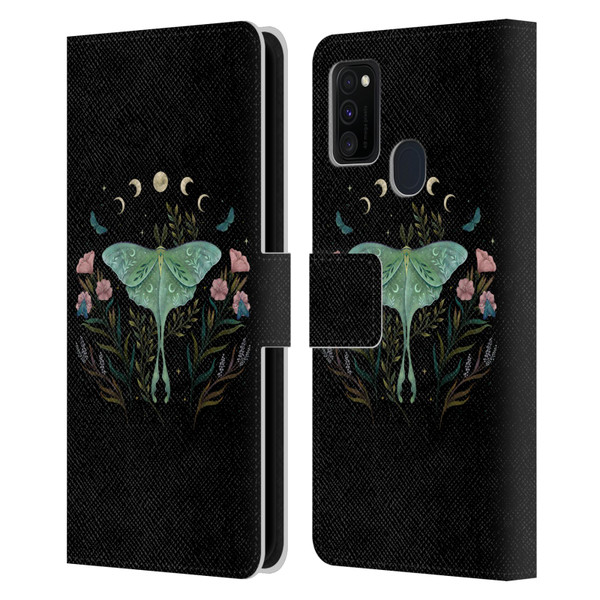 Episodic Drawing Illustration Animals Luna And Forester Leather Book Wallet Case Cover For Samsung Galaxy M30s (2019)/M21 (2020)