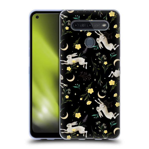 Episodic Drawing Pattern Bunny Night Soft Gel Case for LG K51S