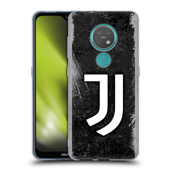 Juventus Football Club Art Distressed Logo Soft Gel Case for Nokia 6.2 / 7.2