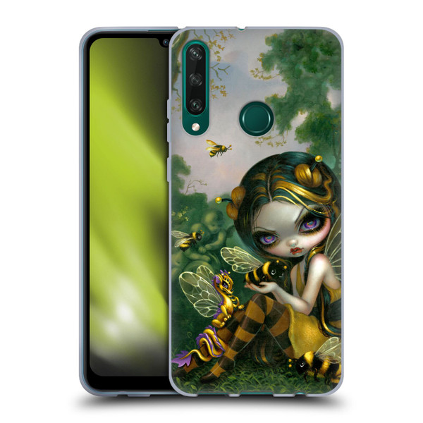 Strangeling Dragon Bee Fairy Soft Gel Case for Huawei Y6p