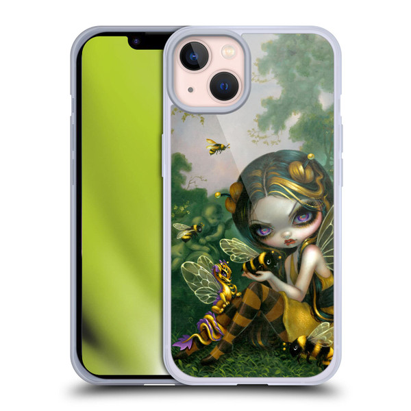 Strangeling Dragon Bee Fairy Soft Gel Case for Apple iPhone 13