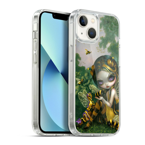 Strangeling Dragon Bee Fairy Soft Gel Case for Apple iPhone 13