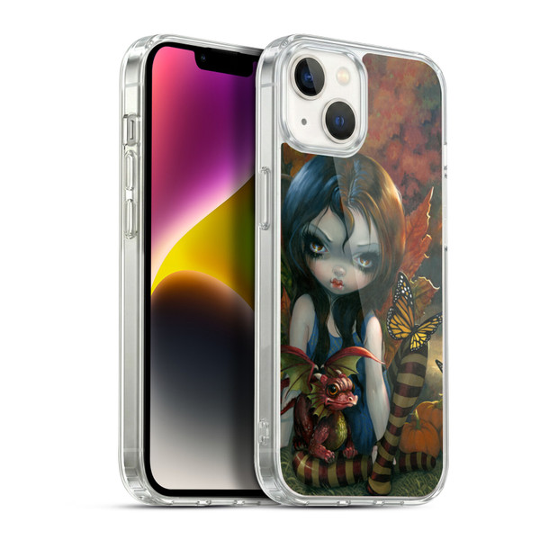 Strangeling Dragon Autumn Fairy Soft Gel Case for Apple iPhone 14 Plus & MagSafe