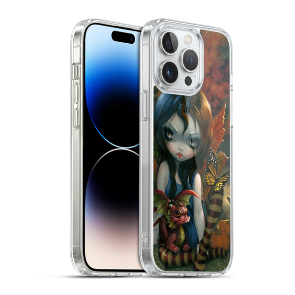 Strangeling Dragon Autumn Fairy Soft Gel Case for Apple iPhone 14 Pro Max & MagSafe