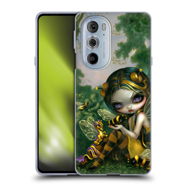 Strangeling Dragon Bee Fairy Soft Gel Case for Motorola Edge X30