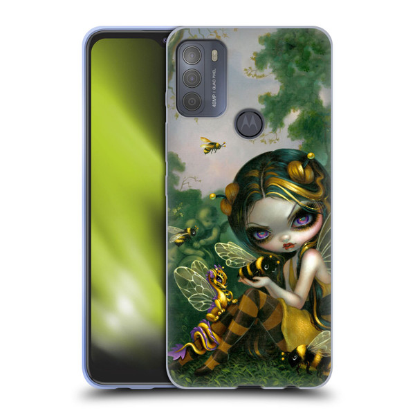 Strangeling Dragon Bee Fairy Soft Gel Case for Motorola Moto G50
