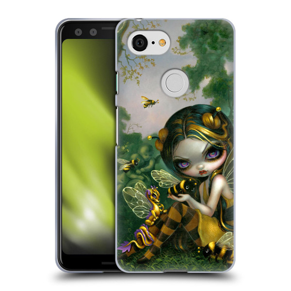 Strangeling Dragon Bee Fairy Soft Gel Case for Google Pixel 3