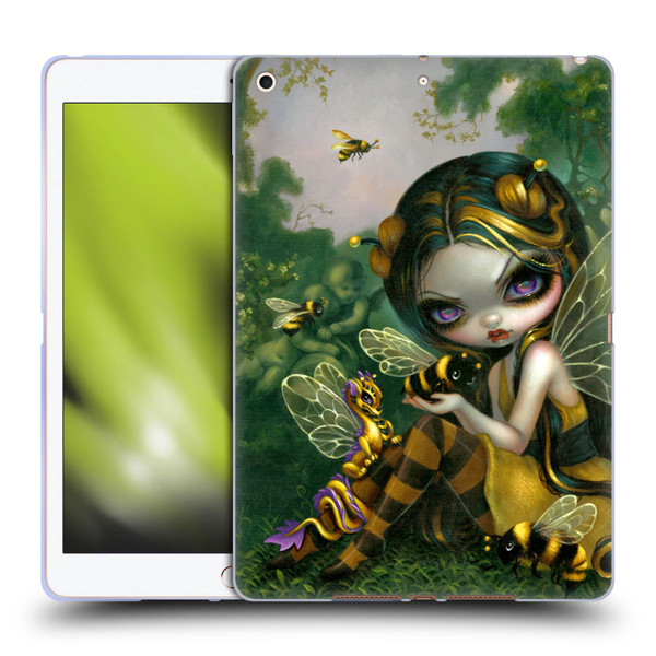 Strangeling Dragon Bee Fairy Soft Gel Case for Apple iPad 10.2 2019/2020/2021