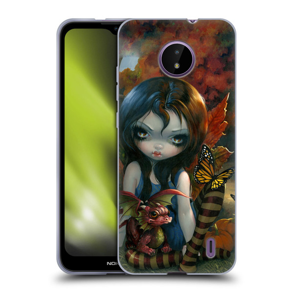 Strangeling Dragon Autumn Fairy Soft Gel Case for Nokia C10 / C20