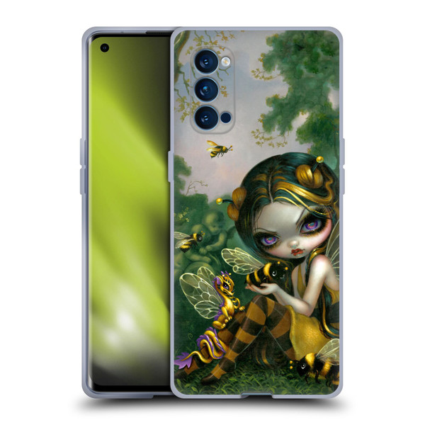 Strangeling Dragon Bee Fairy Soft Gel Case for OPPO Reno 4 Pro 5G