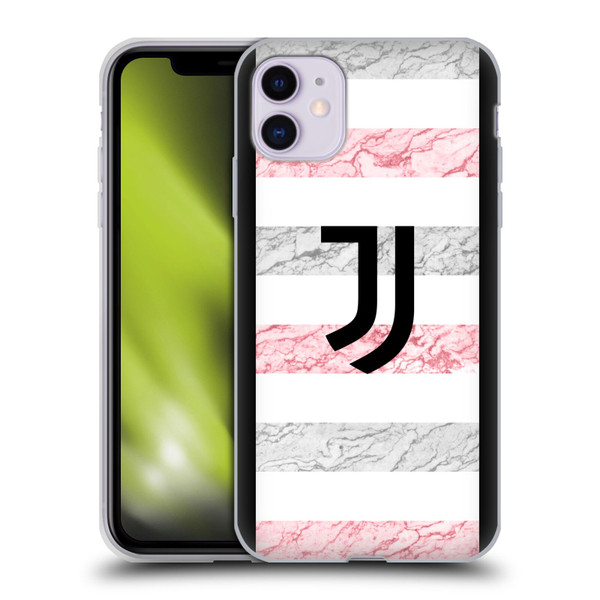 Juventus Football Club 2023/24 Match Kit Away Soft Gel Case for Apple iPhone 11