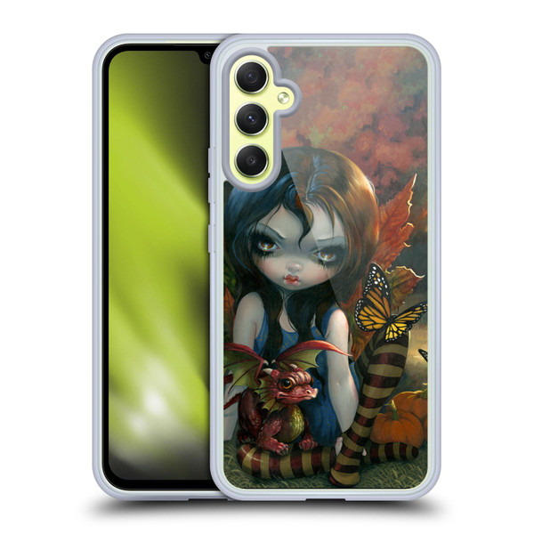 Strangeling Dragon Autumn Fairy Soft Gel Case for Samsung Galaxy A34 5G