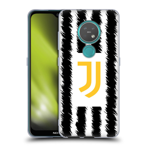 Juventus Football Club 2023/24 Match Kit Home Soft Gel Case for Nokia 6.2 / 7.2