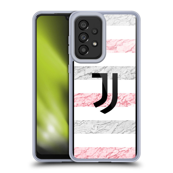 Juventus Football Club 2023/24 Match Kit Away Soft Gel Case for Samsung Galaxy A33 5G (2022)