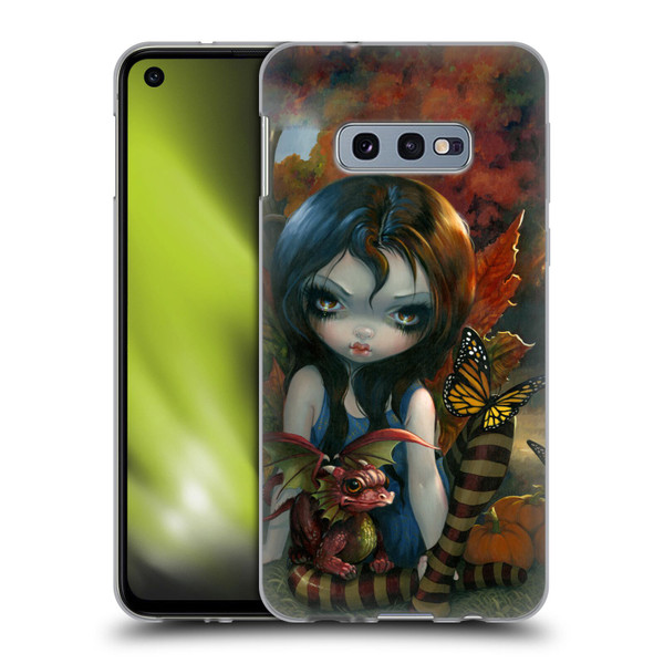 Strangeling Dragon Autumn Fairy Soft Gel Case for Samsung Galaxy S10e