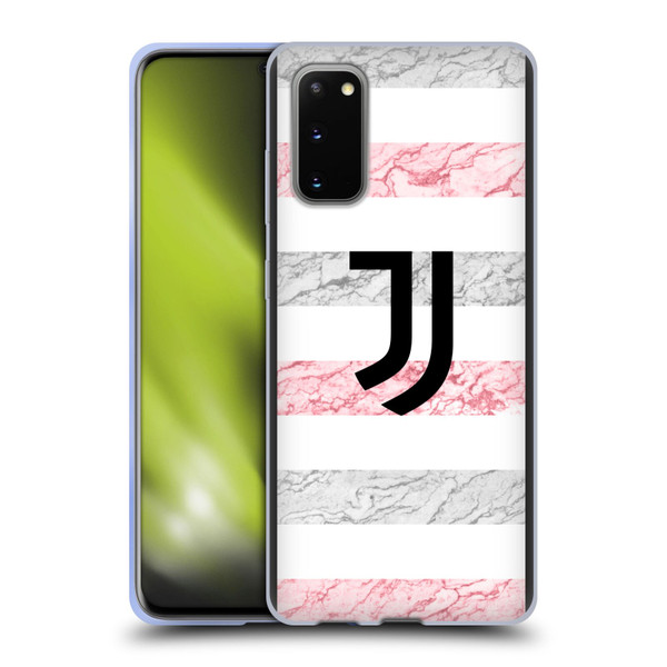 Juventus Football Club 2023/24 Match Kit Away Soft Gel Case for Samsung Galaxy S20 / S20 5G