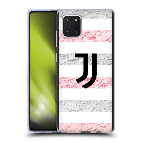 Juventus Football Club 2023/24 Match Kit Away Soft Gel Case for Samsung Galaxy Note10 Lite