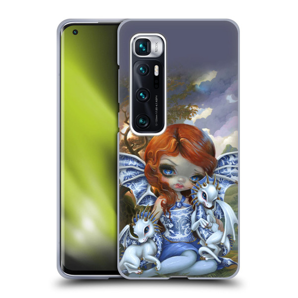 Strangeling Dragon Blue Willow Fairy Soft Gel Case for Xiaomi Mi 10 Ultra 5G
