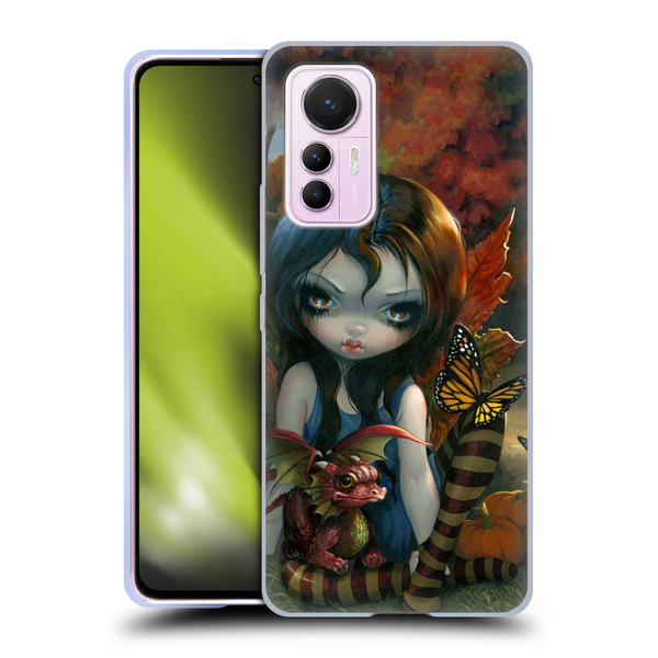 Strangeling Dragon Autumn Fairy Soft Gel Case for Xiaomi 12 Lite